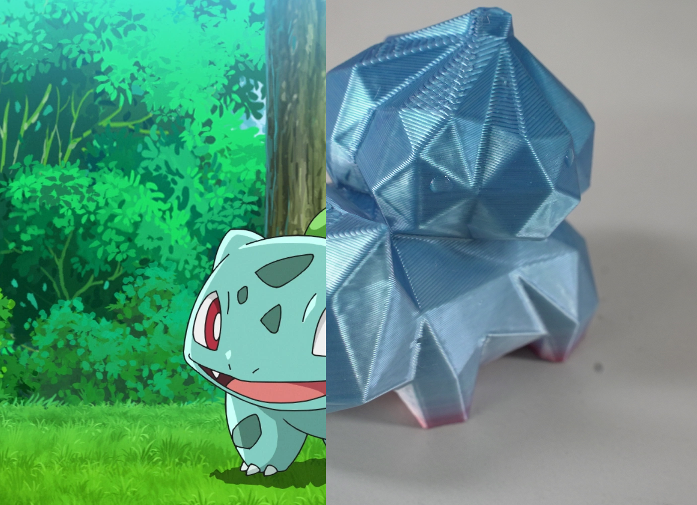 로우폴리 이상해씨