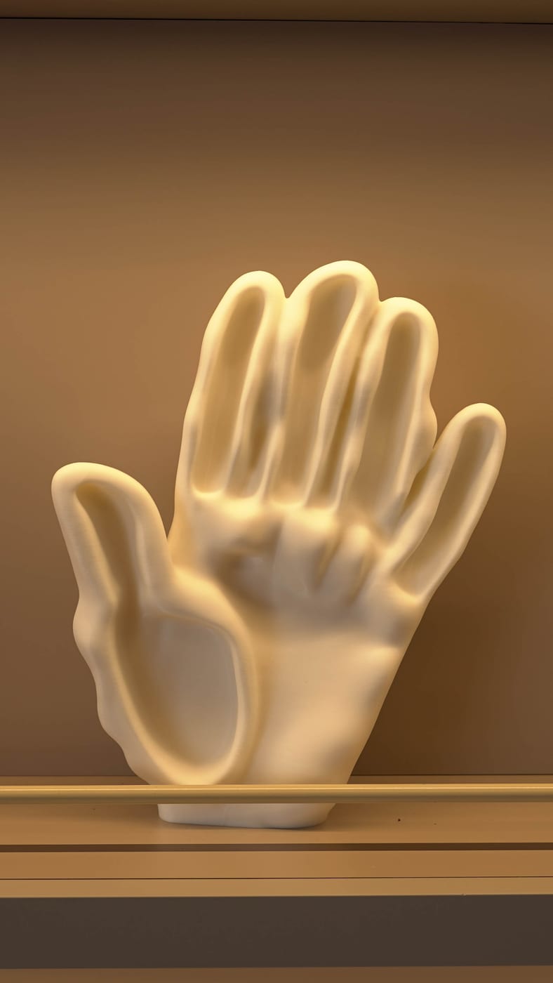Embrace 3D 프린팅 출력물 사진